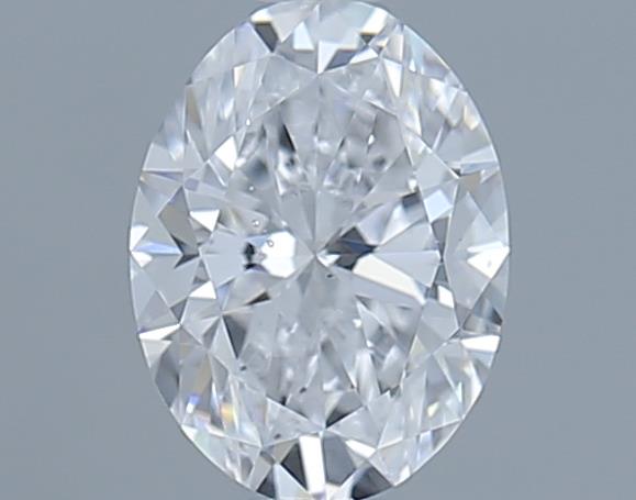 0.7ct Oval D SI1 Natural Diamond