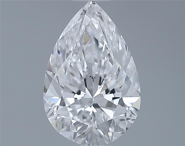 0.9ct Pear D SI2 Natural Diamond