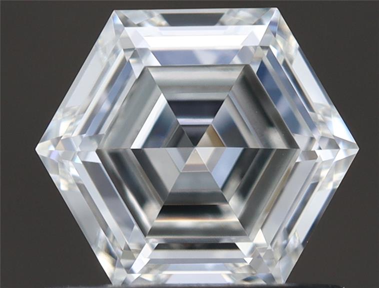 0.58ct Hexagonal G VVS2 Natural Diamond
