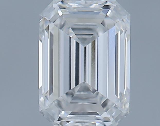 0.61ct Emerald F VS2 Natural Diamond
