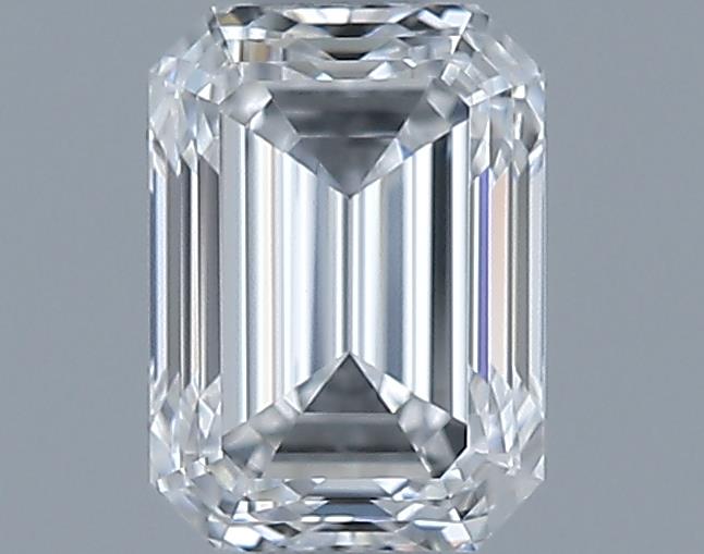 0.7ct Emerald D VVS2 Natural Diamond