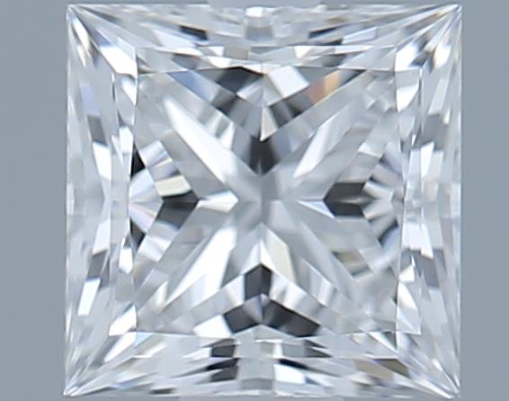 0.7ct Princess E VVS1 Natural Diamond