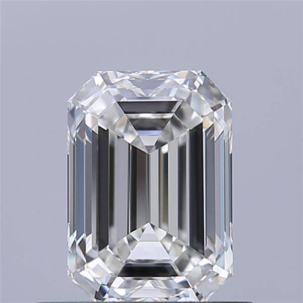 0.74ct Emerald G IF Natural Diamond
