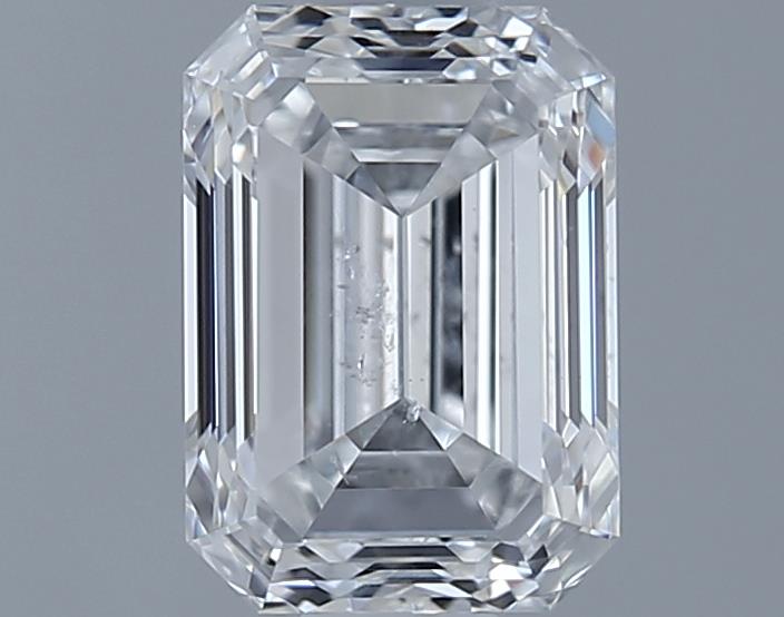 0.73ct Emerald E SI2 Natural Diamond