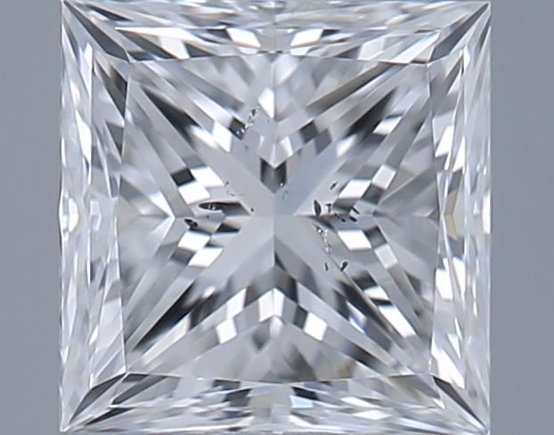 0.71ct Princess E SI1 Natural Diamond