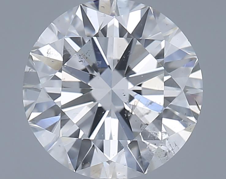 2ct Round H SI2 Natural Diamond