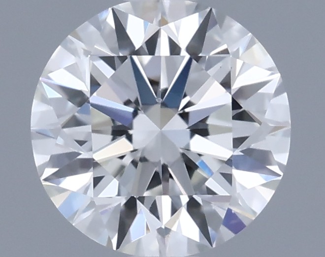 0.7ct Round H VS2 Natural Diamond