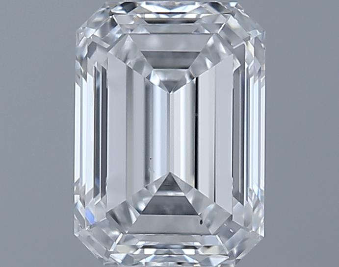 0.72ct Emerald D VS2 Natural Diamond
