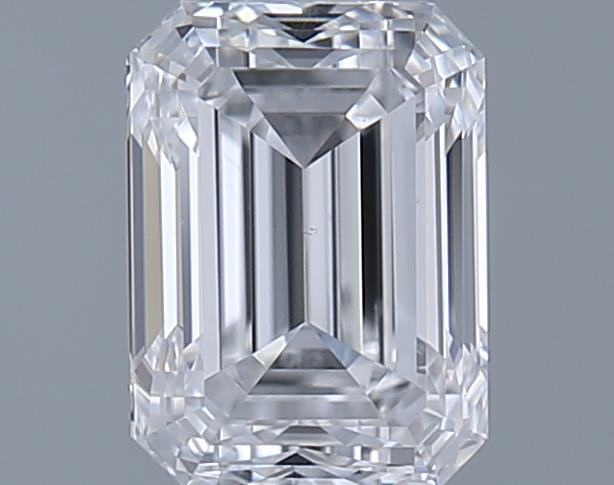 0.9ct Emerald D VS2 Natural Diamond