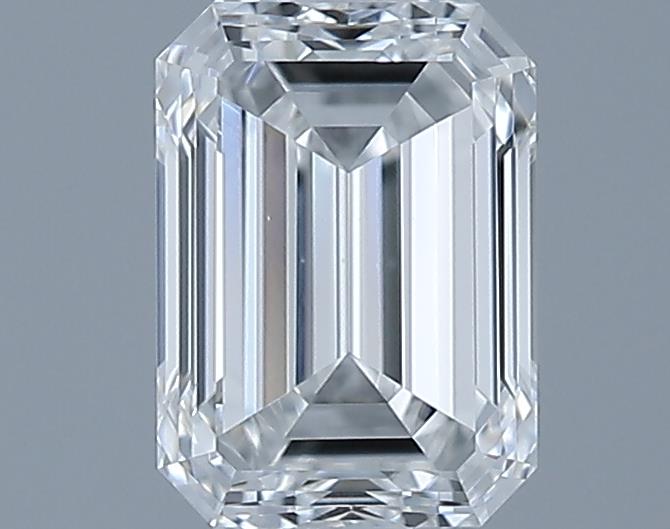 0.61ct Emerald F VVS2 Natural Diamond