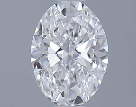0.51ct Oval D IF Natural Diamond