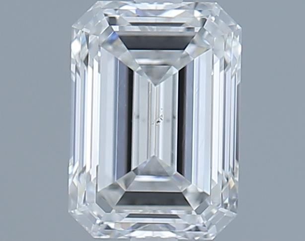 0.72ct Emerald F VS2 Natural Diamond