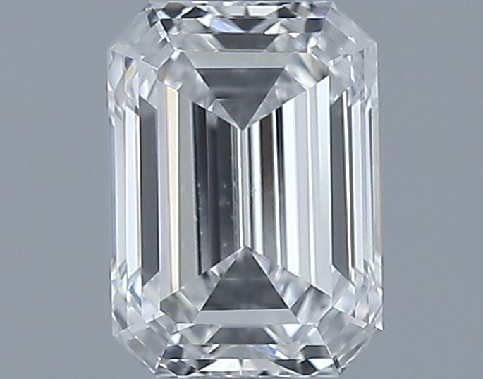 0.71ct Emerald E VS2 Natural Diamond