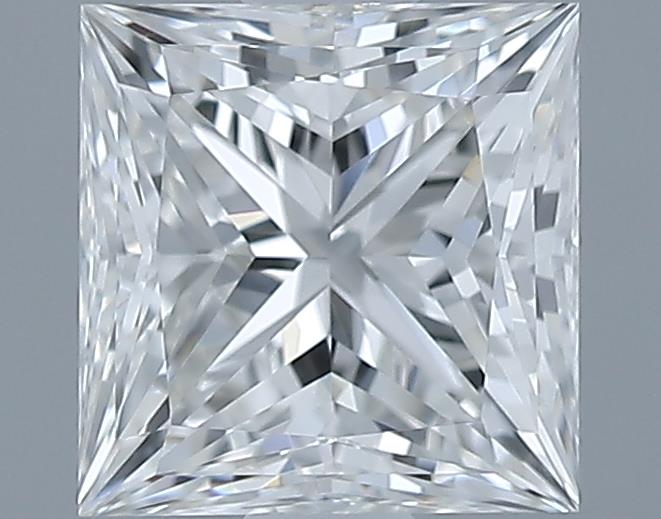 0.71ct Princess G VVS1 Natural Diamond