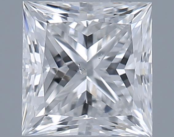 0.7ct Princess F SI1 Natural Diamond