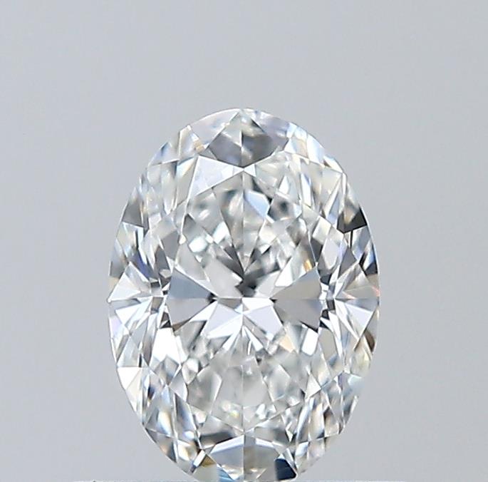 0.59ct Oval F VS2 Natural Diamond
