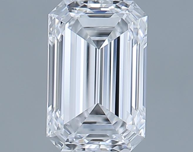 0.71ct Emerald D IF Natural Diamond