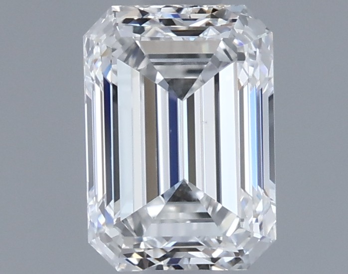 0.74ct Emerald F VS1 Natural Diamond