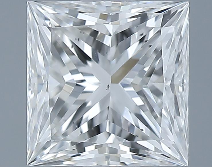 0.71ct Princess F SI1 Natural Diamond
