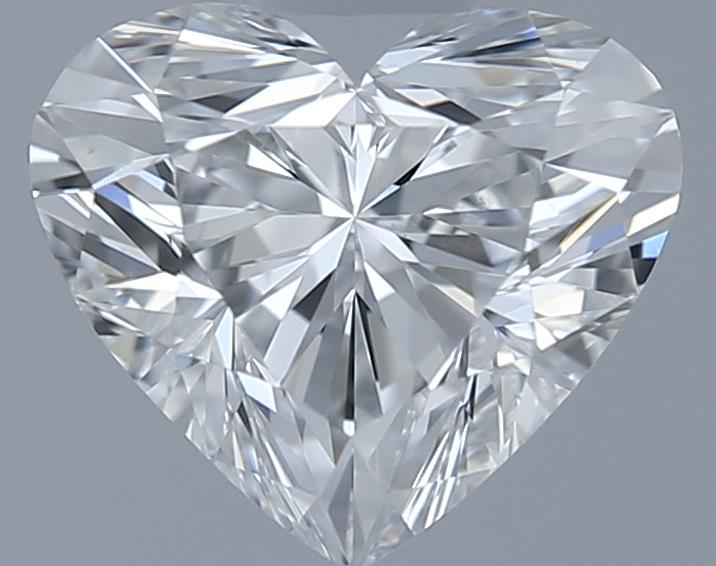 0.71ct Heart F VS2 Natural Diamond