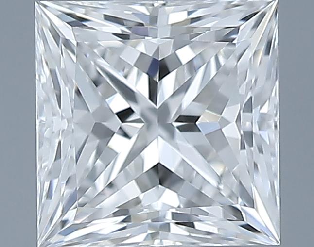 0.51ct Princess F VVS2 Natural Diamond