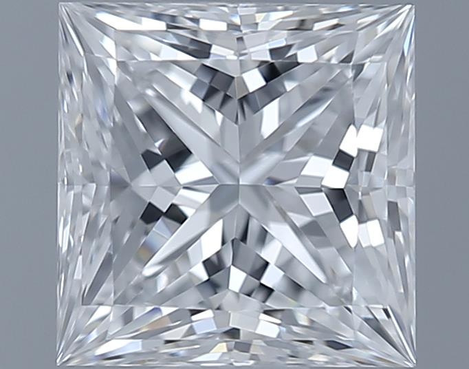 0.7ct Princess D VVS1 Natural Diamond