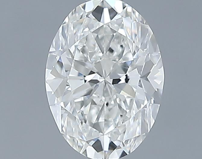 0.7ct Oval F VS1 Natural Diamond