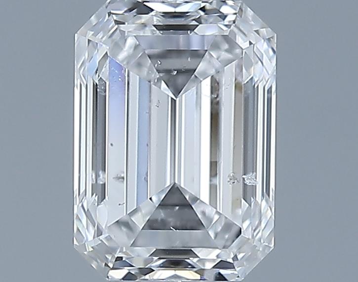1ct Emerald D SI2 Natural Diamond