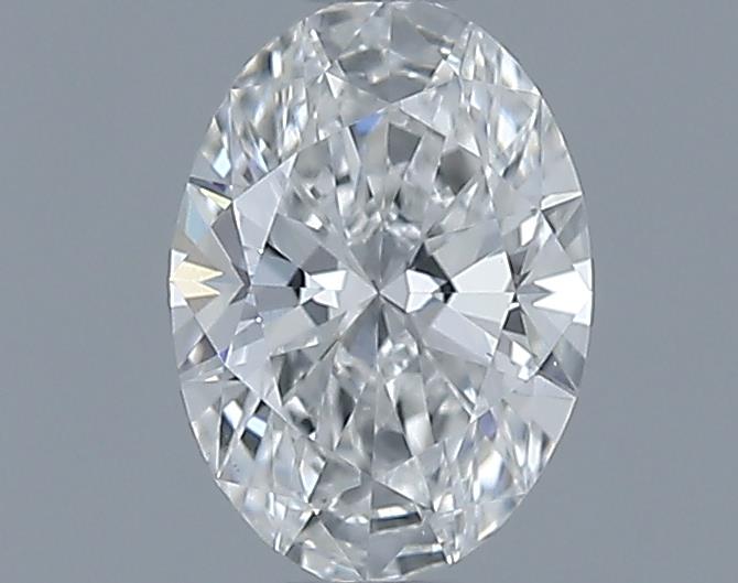 0.57ct Oval F VS2 Natural Diamond
