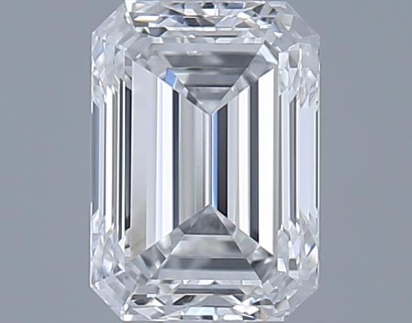 0.71ct Emerald F VVS2 Natural Diamond