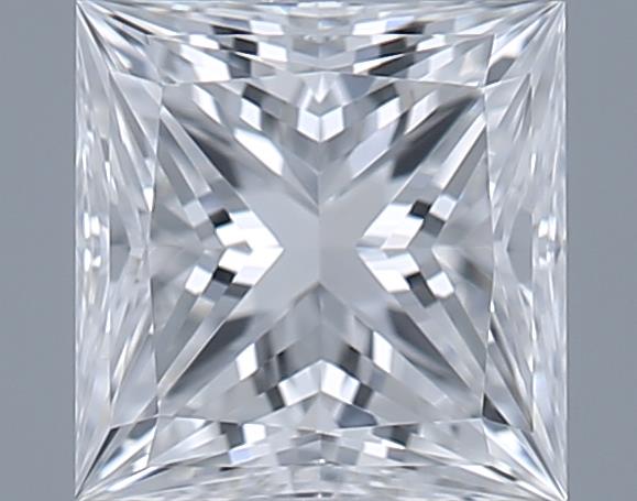 0.51ct Princess F VVS2 Natural Diamond