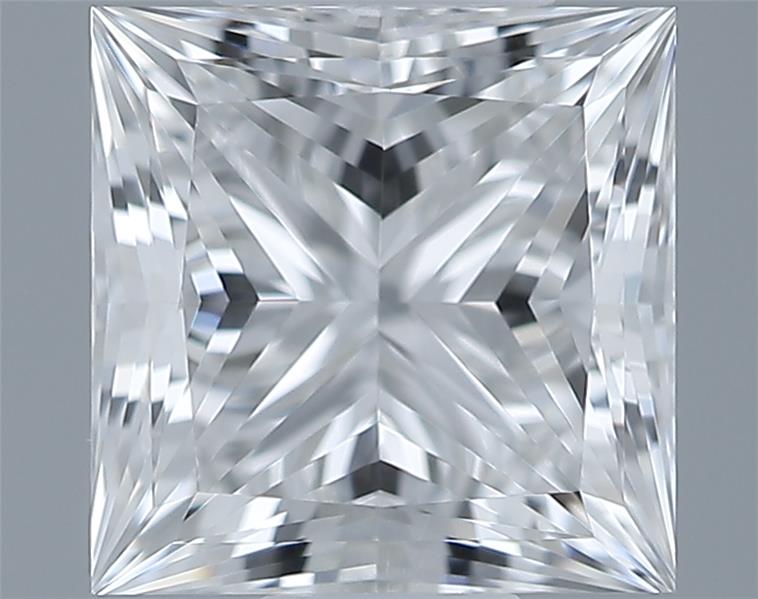 0.72ct Princess F VVS1 Natural Diamond