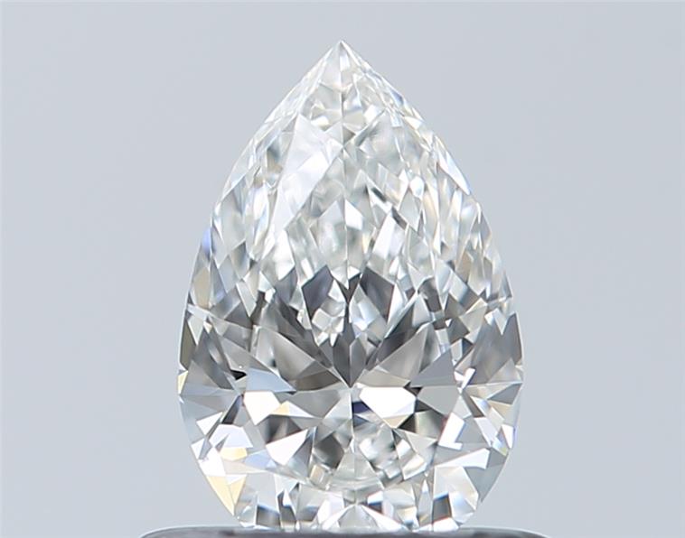 0.51ct Pear F VVS2 Natural Diamond