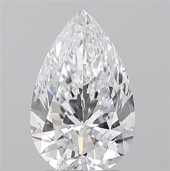 2.01ct Pear D SI1 Natural Diamond