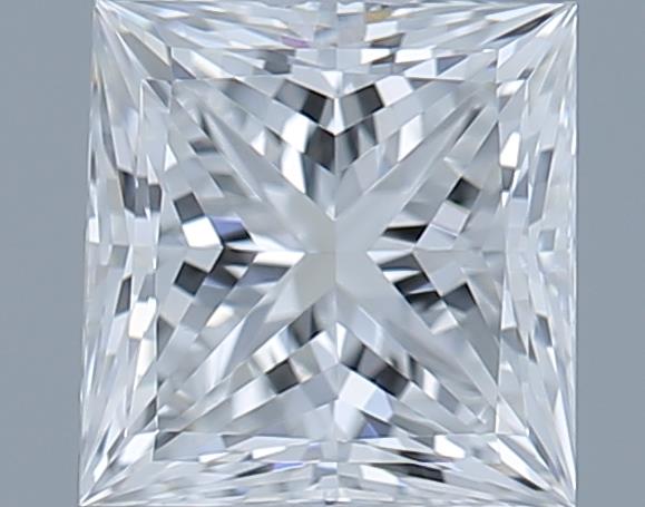 0.57ct Princess E VVS1 Natural Diamond