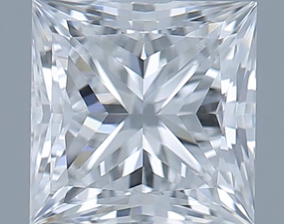 0.7ct Princess D FL Natural Diamond