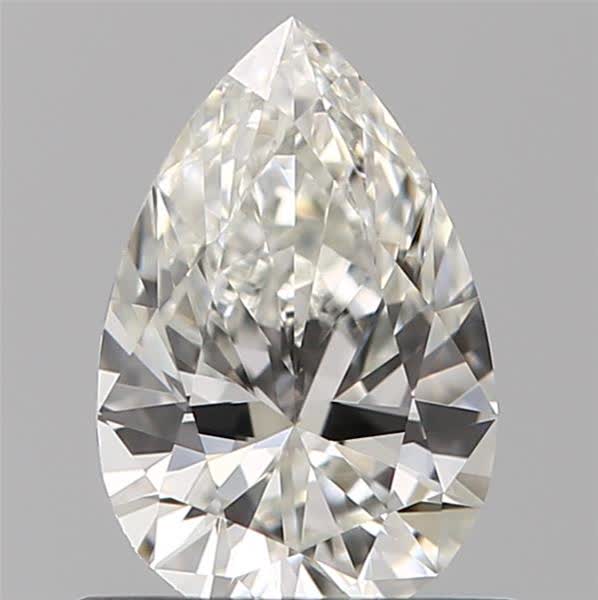 0.61ct Pear H VVS2 Natural Diamond