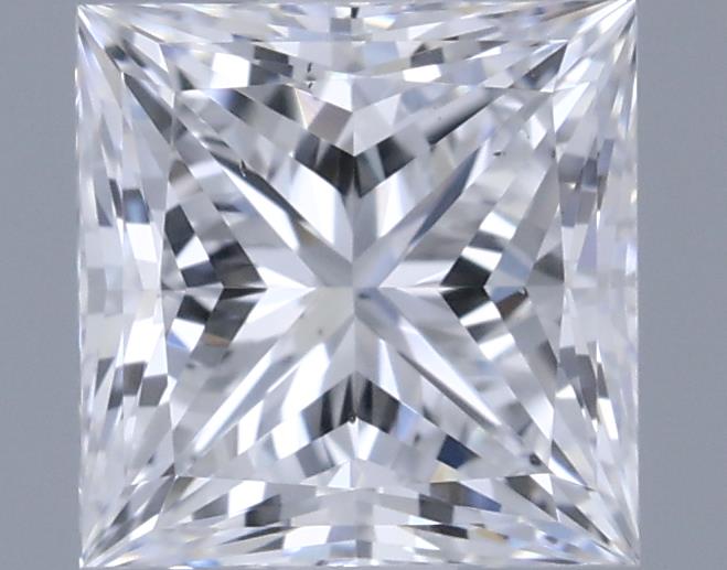 0.57ct Princess D VS2 Natural Diamond