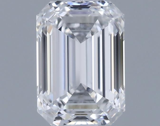 0.67ct Emerald E IF Natural Diamond