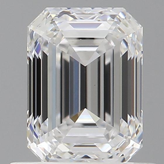 0.91ct Emerald D VS1 Natural Diamond