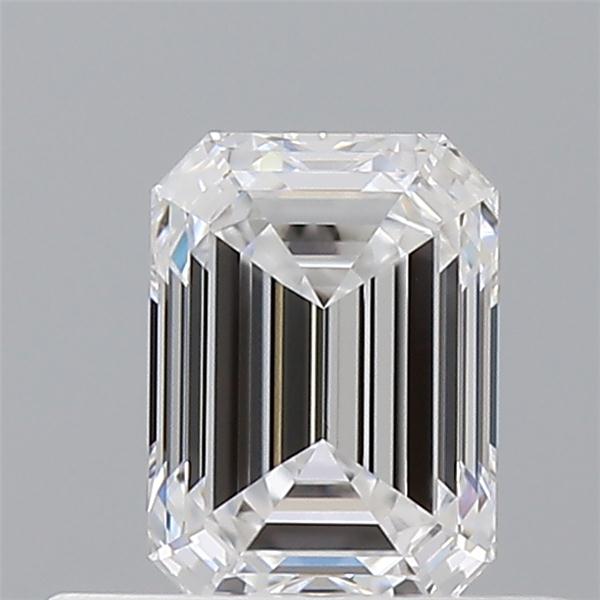 0.51ct Emerald D VVS1 Natural Diamond