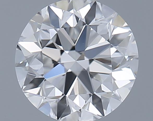 0.6ct Round F VVS1 Natural Diamond