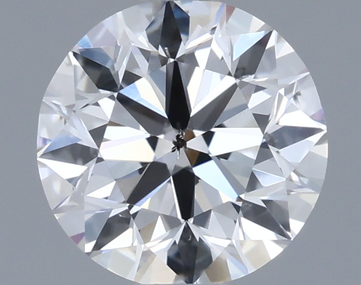 0.9ct Round D SI2 Natural Diamond