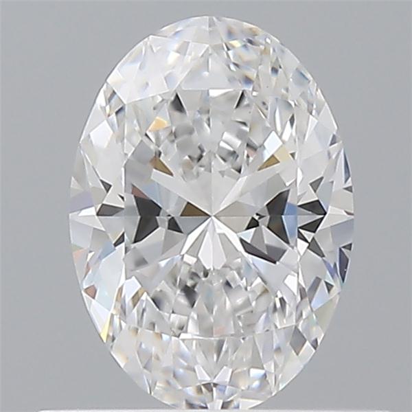 0.53ct Oval D VVS2 Natural Diamond