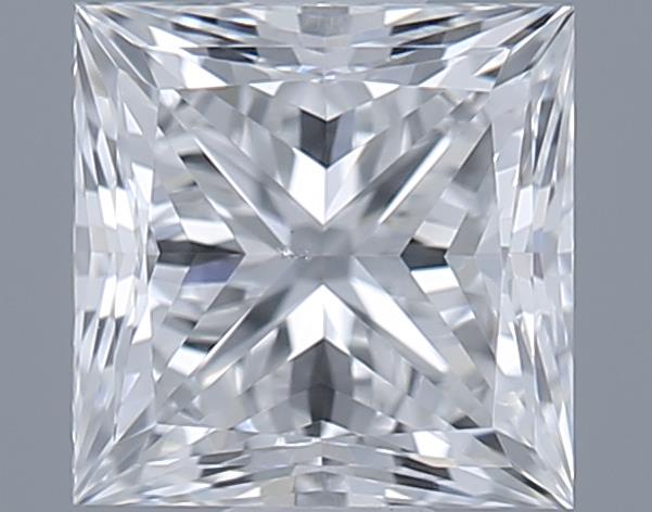 0.71ct Princess E VS2 Natural Diamond
