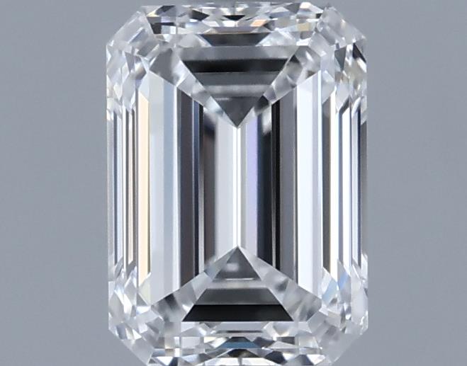 0.61ct Emerald D VVS1 Natural Diamond