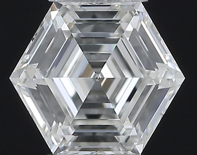 0.63ct Hexagonal H VVS1 Natural Diamond