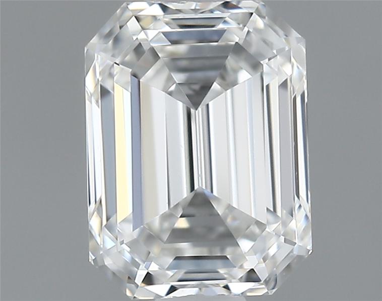 0.7ct Emerald F VS1 Natural Diamond