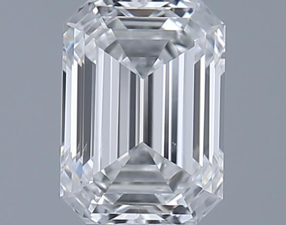 0.7ct Emerald F VS2 Natural Diamond