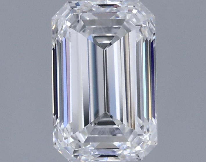 0.72ct Emerald D IF Natural Diamond
